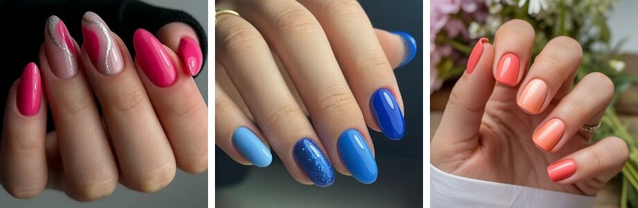 Bright manicure colors